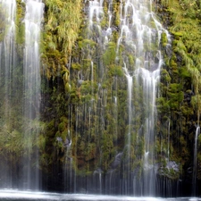 waterfall, View