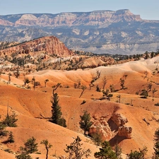 Mountains, trees, viewes, rocks