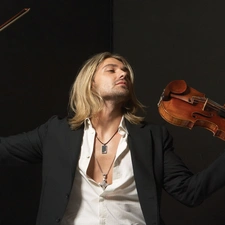 David, musician, violin, Garrett