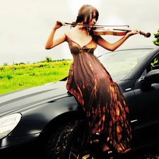 Mercedes SL, Women, violin