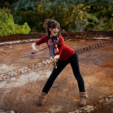 violin, lindsey stirling, Violinist