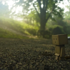 Danbo, M&Ms mate, wander, plastic