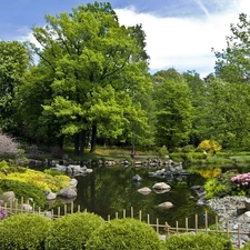 Garden, water