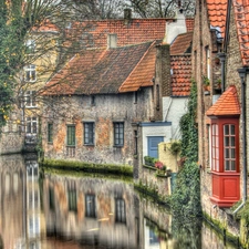 Houses, viewes, water, trees