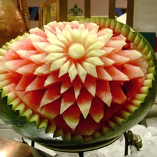 watermelon, prettily, punched