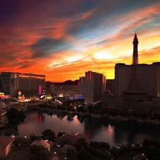sun, Las Vegas, west