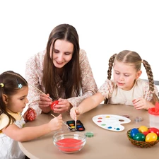 Women, Easter, Kid